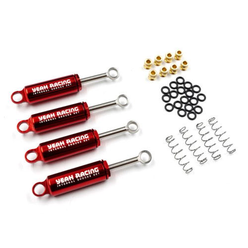 Traxxas TRX-4M Aluminum Internal Shocks Set (Red)
