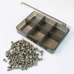 Assortiment de Vis en Titane pour Tamiya TC-01 Assortiment de Vis en Titane pour Tamiya TC-01
