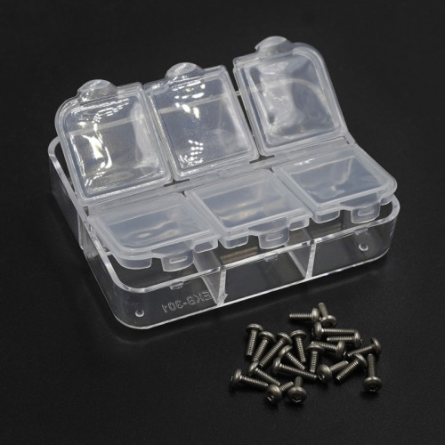 Kit de vis en titane assorties avec mini-boîte pour Kyosho MR04 Kit de vis en titane assorties avec mini-boîte pour Kyosho MR04