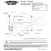 Aluminum Front Knuckle Arm Set for Tamiya TT-02 Blue Aluminum Front Knuckle Arm Set for Tamiya TT-02 Blue