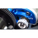 Aluminum Adjustable Motor Mount for Tamiya TT-02 Blue