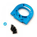 Aluminum Adjustable Motor Mount for Tamiya TT-02 Blue