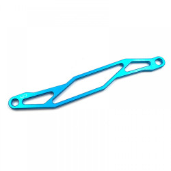 Aluminium Akku-Halterplatte für Tamiya TT02 TT02B Blau