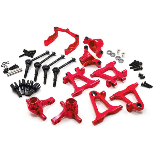 Tamiya TT-02 Alu. Essential Conversion Kit (Red) Tamiya TT-02 Alu. Essential Conversion Kit (Red)