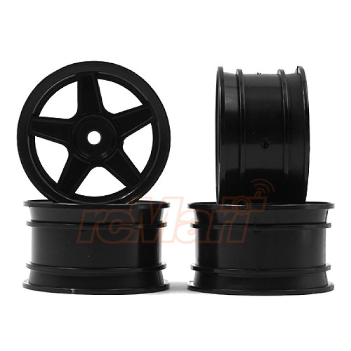 M-Chassis 5-Stick Wheel Black (4Pcs) M-Chassis 5-Stick Wheel Black (4Pcs)