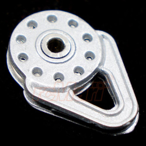 Heavy Duty Winch Snatch Block Silver (1/10)