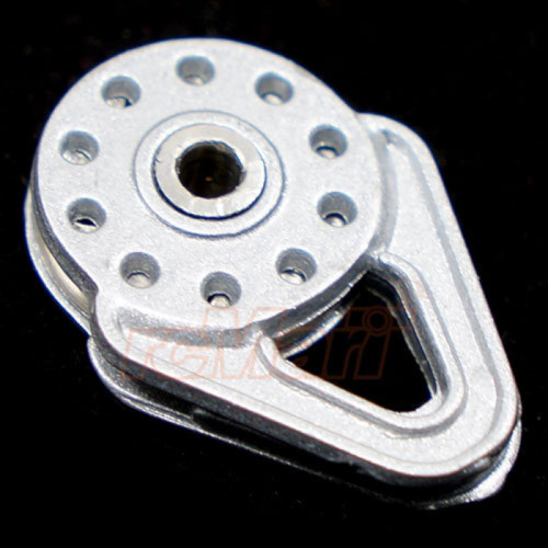 Heavy Duty Winch Snatch Block Silver (1/10)