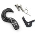 RC Rock Crawler Scale Spring Loaded Metal Hook Black (1/10) RC Rock Crawler Scale Spring Loaded Metal Hook Black (1/10)