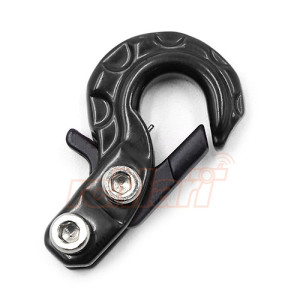 RC Rock Crawler Scale Spring Loaded Metal Hook Black (1/10)