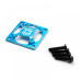 Aluminium 30x30mm Fan Protector Blue