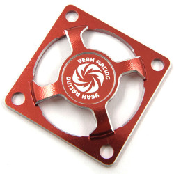 Aluminium 30x30mm Fan Protector Red