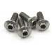 64 Titanium Servo Lock Screw - Long 9mm (4Pcs)