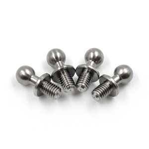 High Precision 64 Titanium Ball Stud 4.3mm x 4mm (4Pcs)