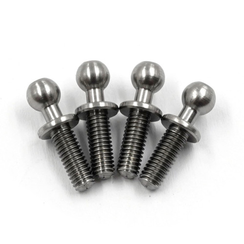 High Precision 64 Titanium Ball Stud 4.3mm x 8mm (4Pcs) High Precision 64 Titanium Ball Stud 4.3mm x 8mm (4Pcs)