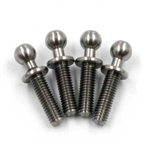 High Precision 64 Titanium Ball Stud 4.3mm x 10mm (4Pcs) High Precision 64 Titanium Ball Stud 4.3mm x 10mm (4Pcs)