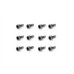 Cap Head Screws 2X6mm (12pcs)