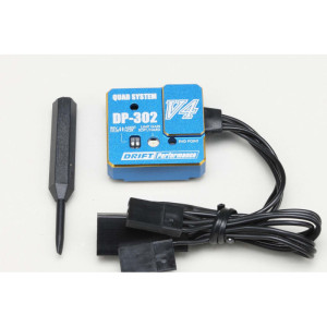 Drift Performance Steering Gyro with End Point Adjust - Blue