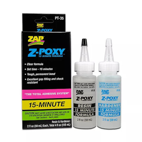 Z-Poxy Pacer 15min 2oz (59ml) Z-Poxy Pacer 15min 2oz (59ml)