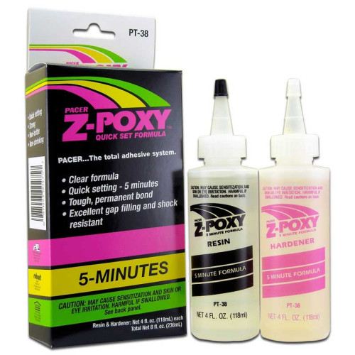 Z-Poxy Pacer 5min 4oz (118ml)