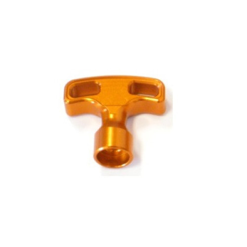 Billet Pull Start Handle Orange Billet Pull Start Handle Orange