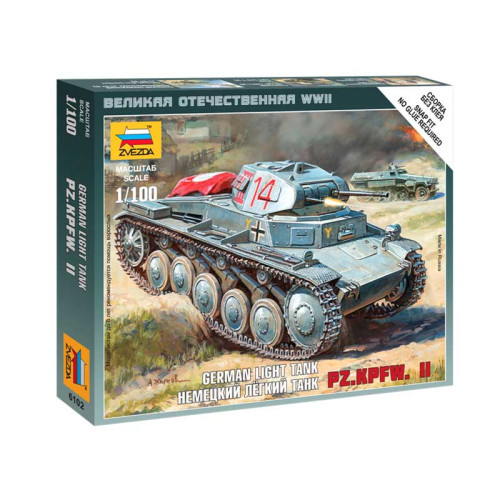 German Light Tank Pz.Kp.fw. II (1/100)