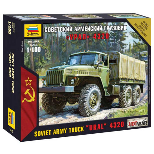 Soviet Army Truck - Ural 4320 (1/100) Soviet Army Truck - Ural 4320 (1/100)