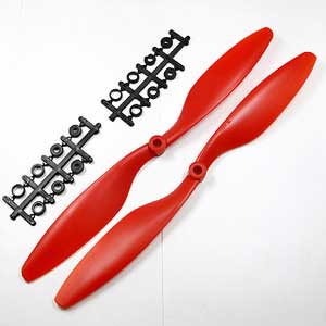 Multicopter Propeller Set 12x4.5 Red