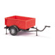 Fire department trailer without load (H0)