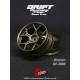 5Y-Spoke Drift Feathery Rims Bronze Color (Offset 6) (2Pcs)