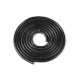 Câble silicone - Noir - 16AWG - 3mm - 1m