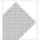 A4 PVC grille diagonale de 0.32mm