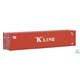 40' Rib-Side Container K-Line (H0)