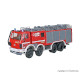 Fire engine with 3 blue lights (H0)